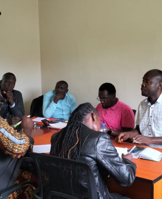 A consultative meeting to discuss the formation of a Gender-Based Violence (GBV) Mainstreaming Committee